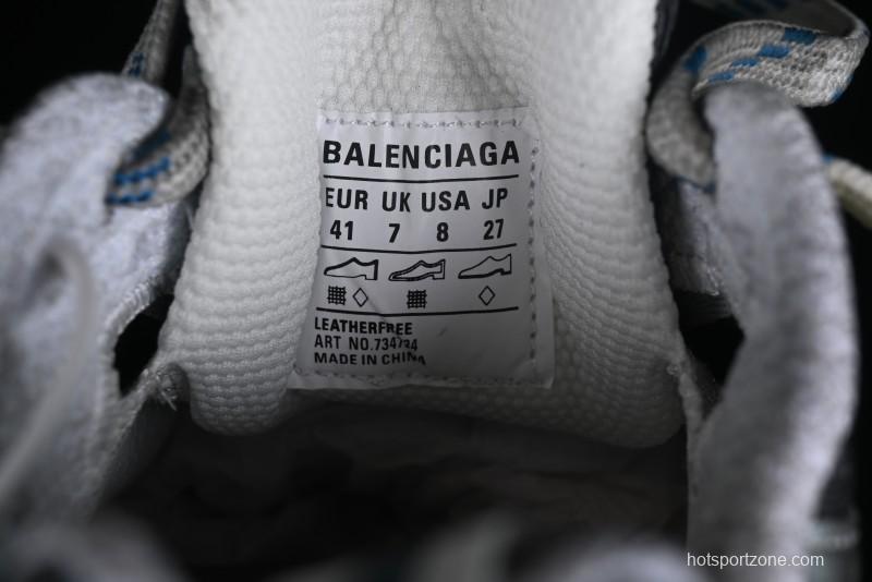 Balenciaga Phantom Sneaker Track Trainer Inspired with Transparent Heel Strap - W3XL57010