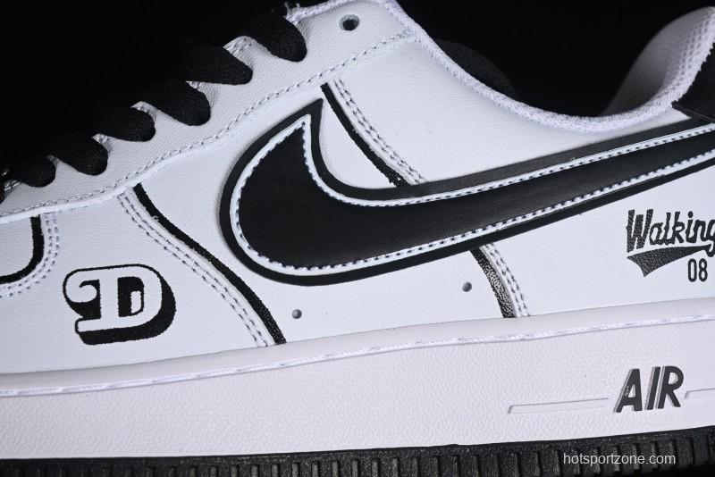 Nike Air Force 1 '07 Low Casual Sneakers with Full-Length Air Cushion - DV0788-113