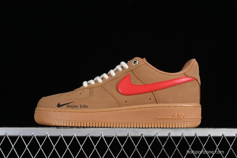 Nike Air Force 1'07 Low Wheat Sneakers