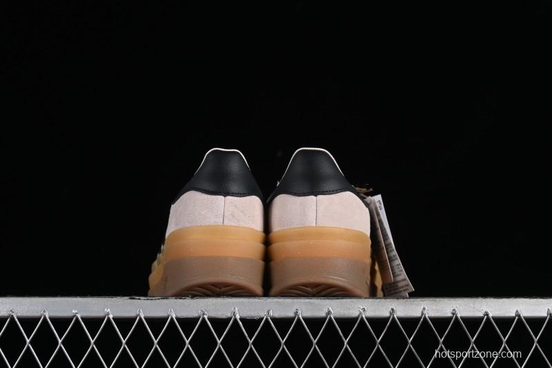 Adidas Originals Gazelle Bold IE0429 Low-Top Sneakers with Thick Sole for Casual Wear, Slip-Resistant and Durable