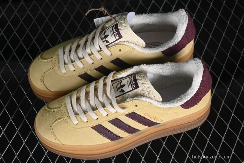 Adidas Originals Gazelle Bold IF5937 Low-Top Platform Sneakers with Non-Slip Durable Sole