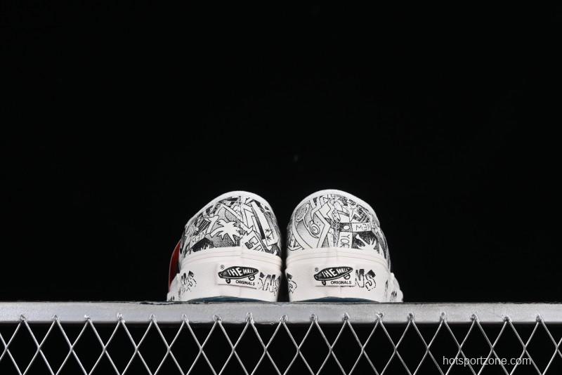 Vans Og Authentic Lx Low-Top Casual Skate Shoes - VN0A4BV9676