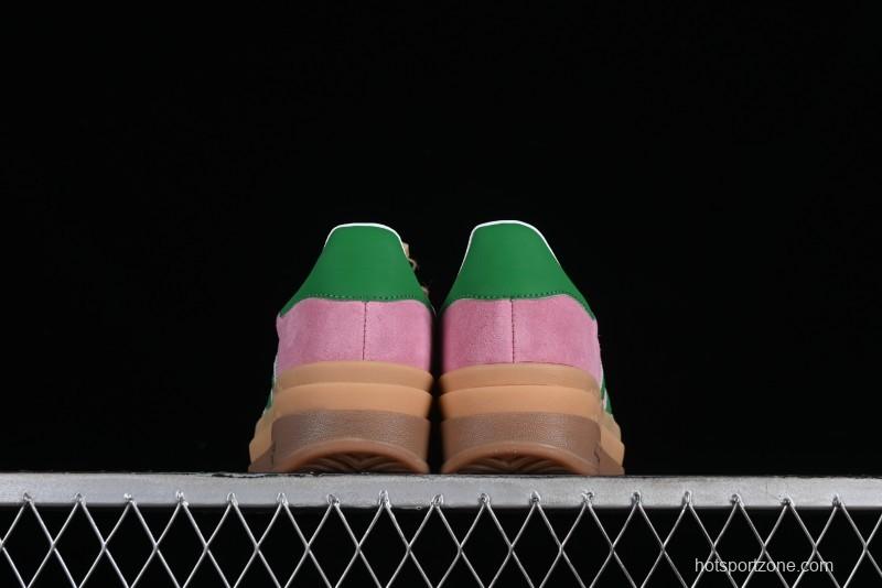 Adidas Originals Gazelle Bold Low-Top Sneakers with Thick Sole for Casual Wear - IE0420