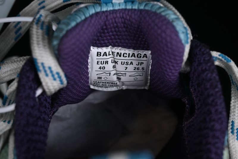 Balenciaga Phantom Sneaker 10th Generation Trend Running Shoes with Transparent Heel Strap - W3XL54095