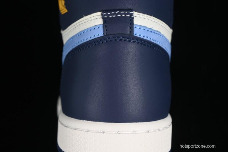 Air Jordan 1 High-Top "First in Flight" Obsidian 2.0  Basketball Shoes