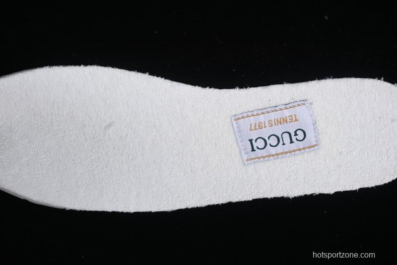 Gucci Tennis 1977 Print Sneaker Retro Casual Canvas Shoes - 02JPO9064