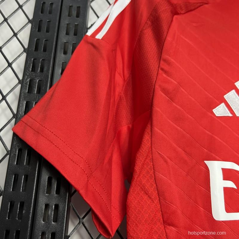 24/25 Benfica Home Jersey