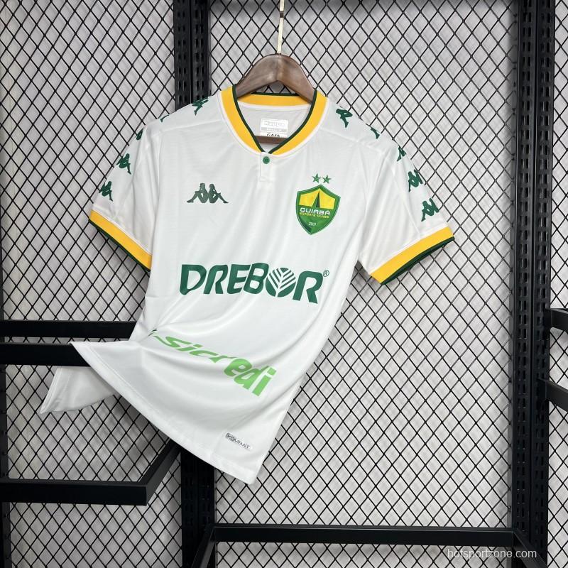 24/25 Cuiaba Away White Jersey