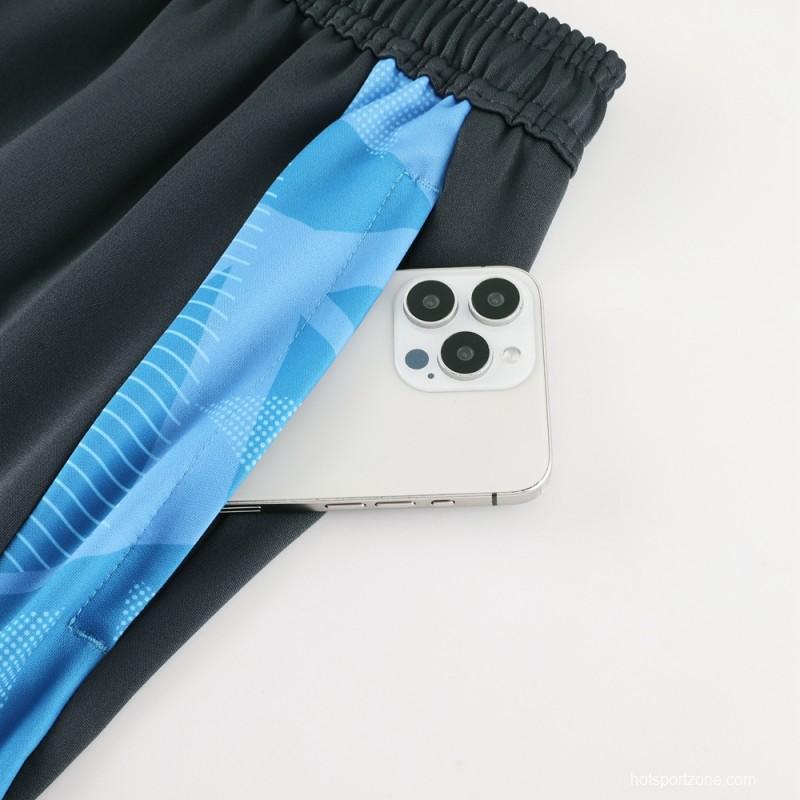 2024 Argentina Black Full Zipper Jacket +Long Pants