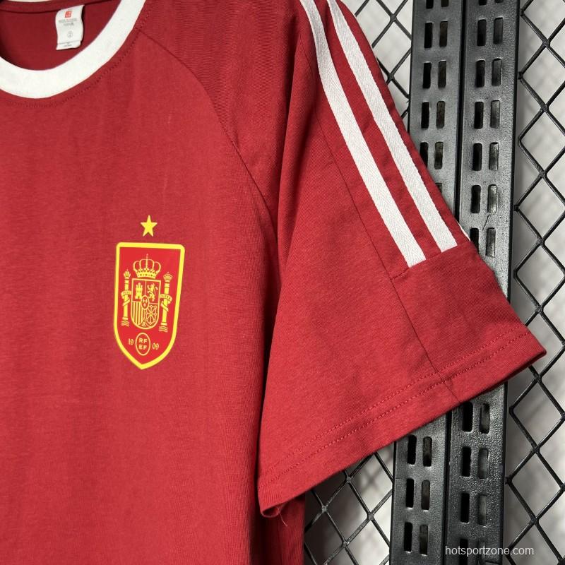 2024 Spain Euro Red Special Jersey