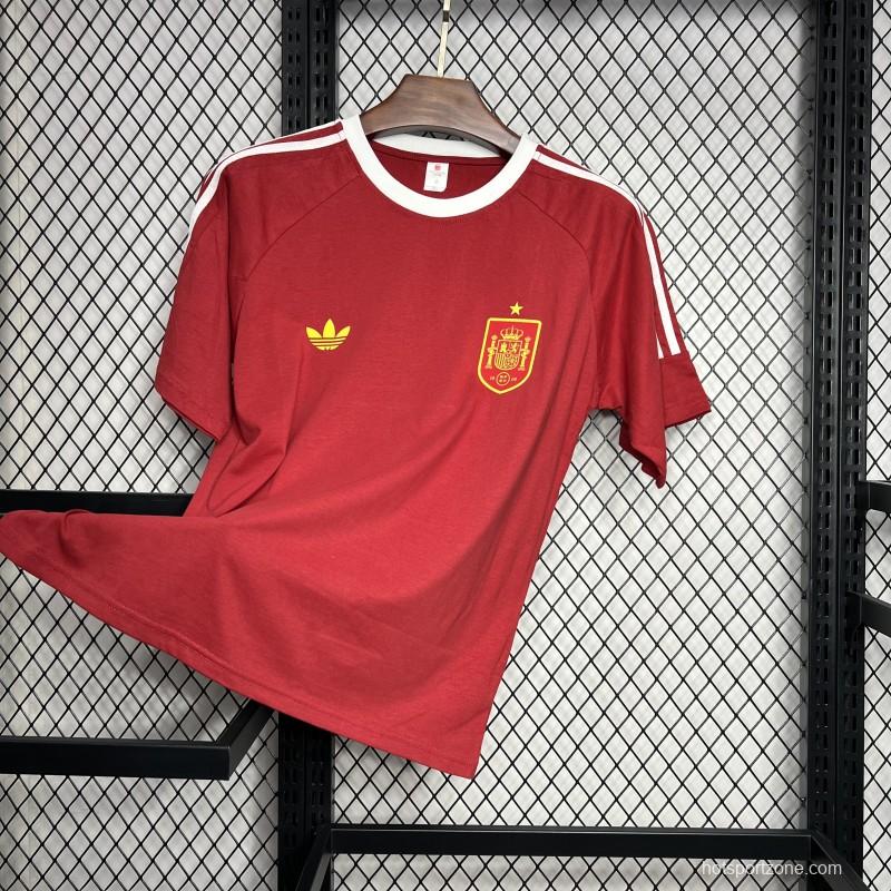 2024 Spain Euro Red Special Jersey