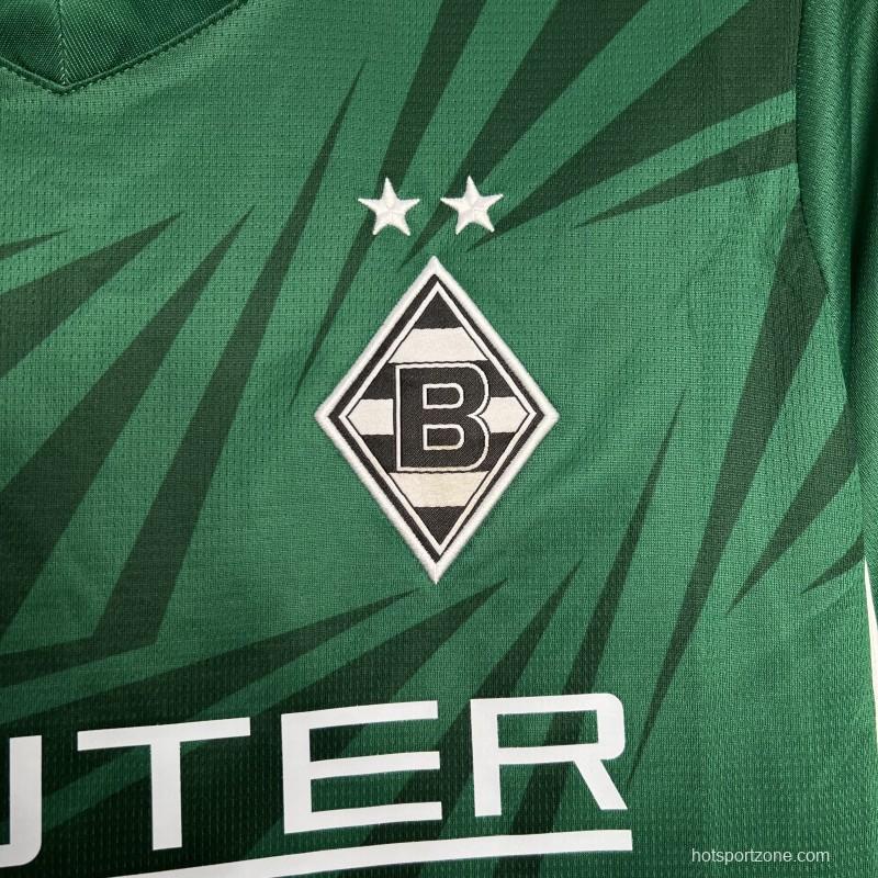 24/25 Borussia Monchengladbach Away Green Jersey