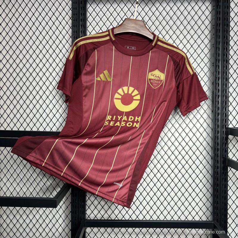 24/25 AS Roma Home Jersey