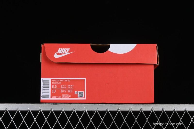 Nike Air Max 1 Retro Running Shoes with Half-Sole Air Cushion - DO9844-101