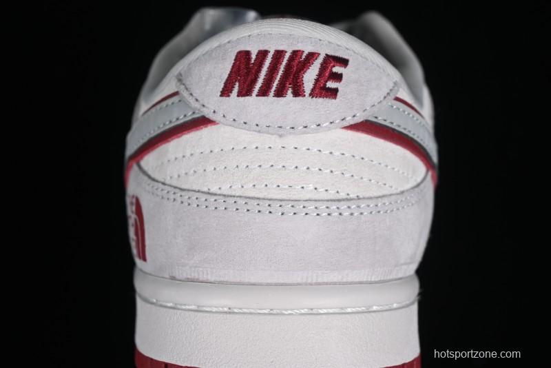 Nike Dunk Low The North Face CDG Collaboration - Grey Skateboard Shoes - DQ1098-336