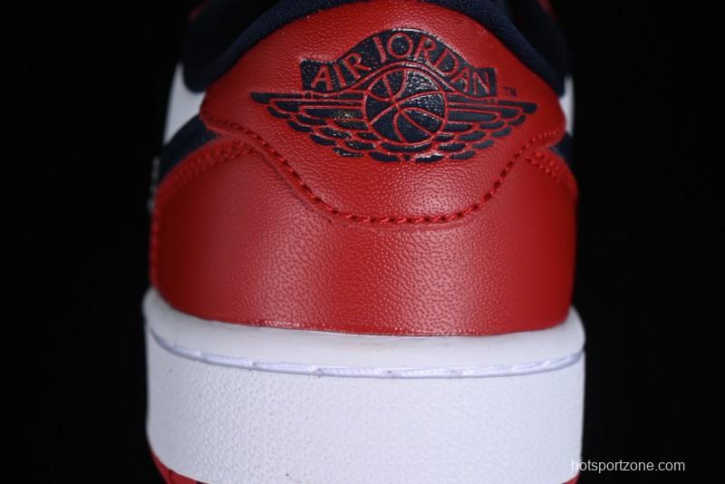 Nike Air Jordan 1 Low Golf Shoes Black Toe - DD9315-113