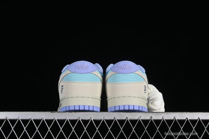 Nike SB Dunk Low Porsche Colorway Low-Top Casual Skateboarding Shoes - MU0232-363