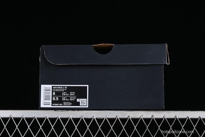 Nike Air Force 1 '07 Low Casual Sneakers with Full-Length Air Cushion - HF5697-001