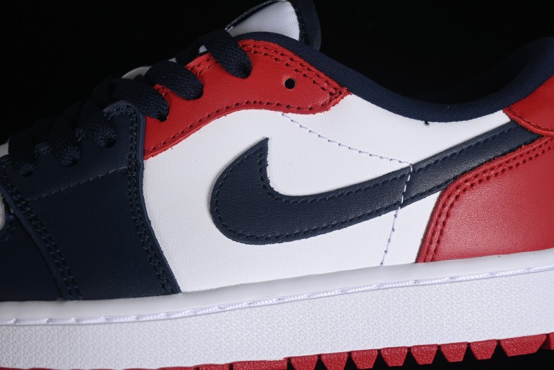 Nike Air Jordan 1 Low Golf Shoes Black Toe - DD9315-113
