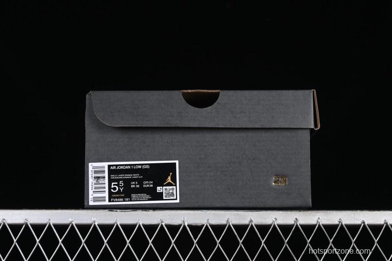 Nike Air Jordan 1 Low AJ1 Lemon Yellow Low-Top Casual Sneakers - FV8486-181