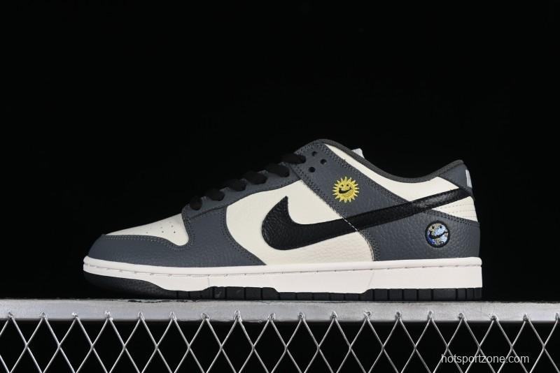 Nike SB Dunk Low Smiley Face SB Low-Top Casual Skate Shoes - BB1609-116