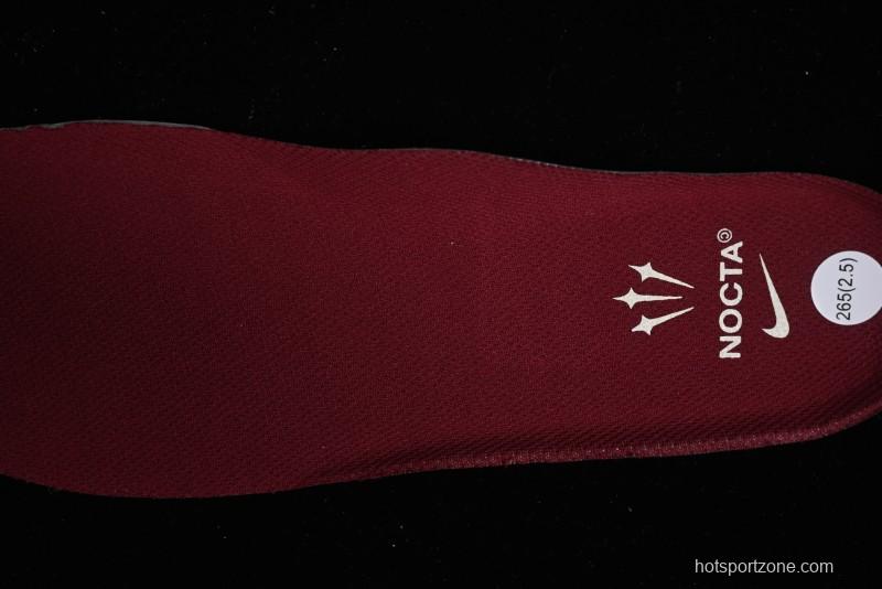 Nike Nocta x Nike Air Force 1 '07 Low Casual Sneakers with 3M Reflective Details and Full-Length Air Cushion - NO0224-022