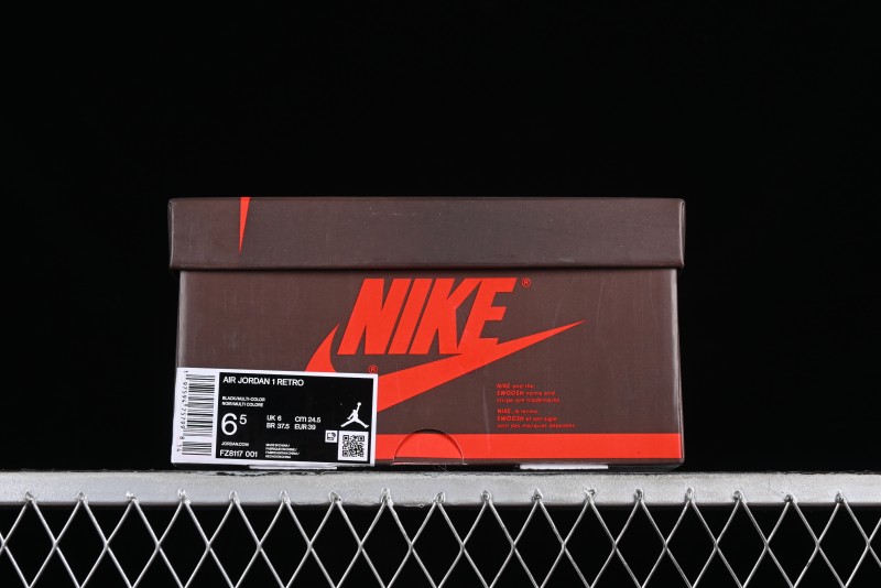 Nike Travis Scott x Jordan Cut The Check AJ1 Basketball Shoes with Velcro Strap - FZ8117-001