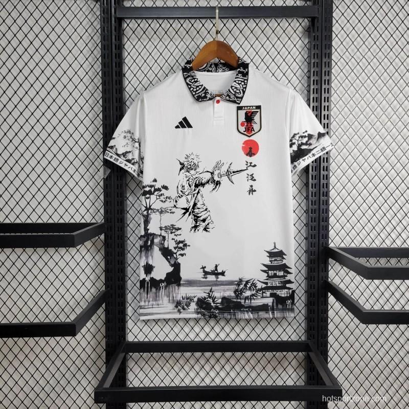 2024 Japan Minato Namikaze White SpecialJersey