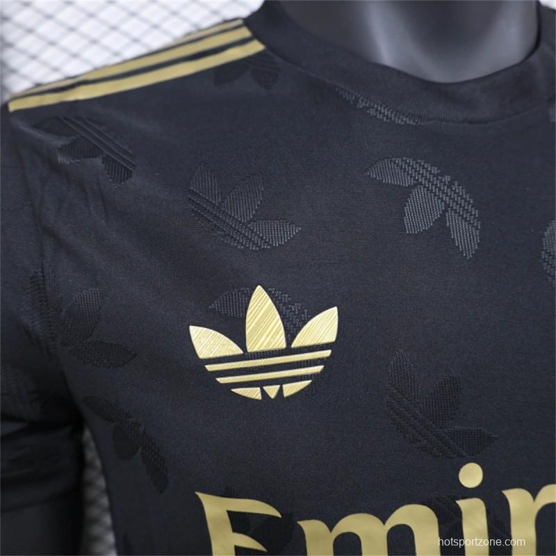 25/26 Player Version Arsenal Adidas Original Special Black Jersey