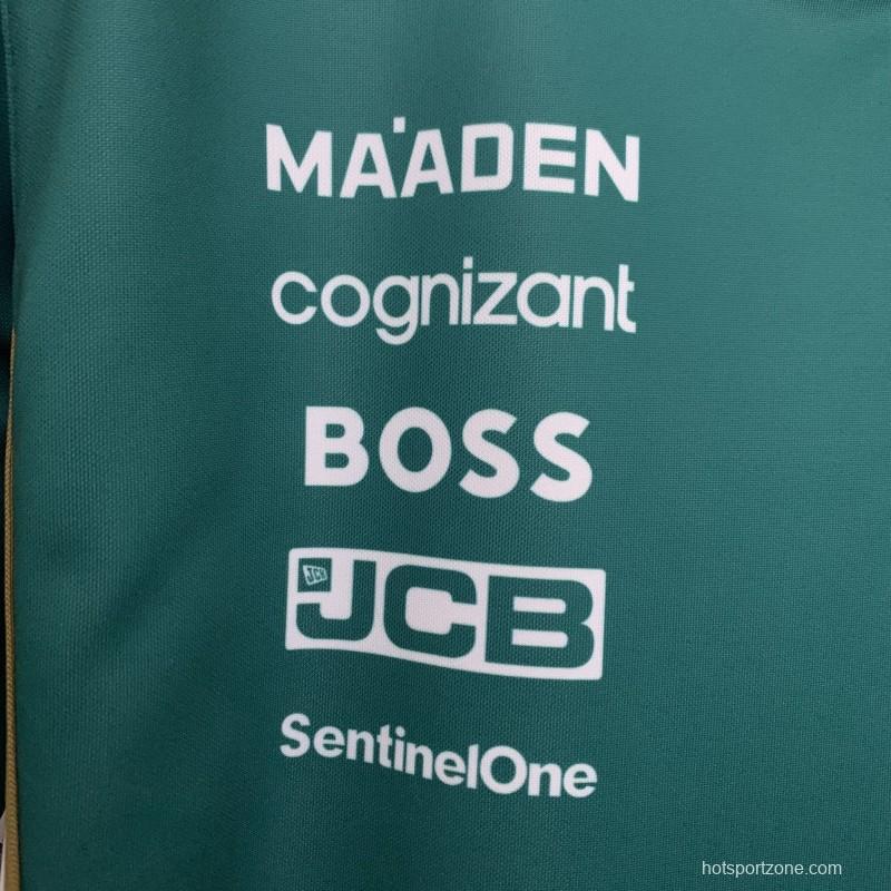 2025 F1 Formula Aston Martin Green T-Shirt