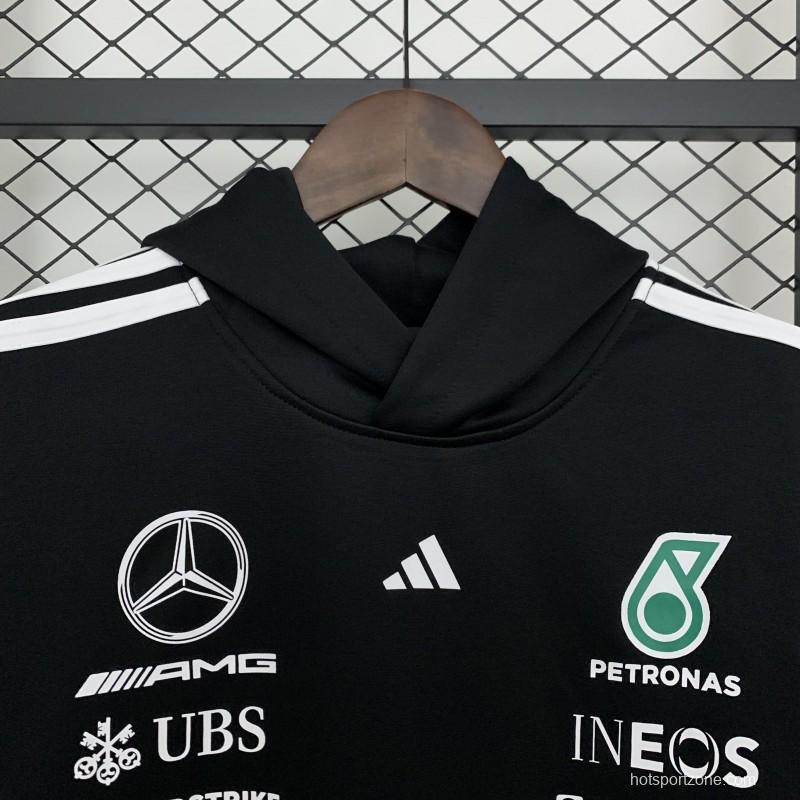 2025 F1 Formula AMG Black Hoodie