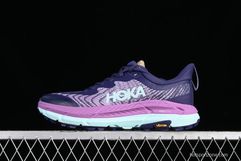 Hoka One One Mafate Speed 4 Low-Cut Professional Trail Running Shoes - 1129930 NSOF