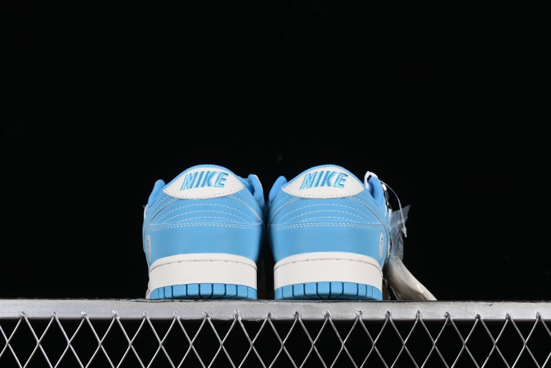 Nike SB Dunk Low BAPE Collaboration - Beige Grey Indigo Anniversary Premium Custom Low-Top Casual Skate Shoes - BB8969-002