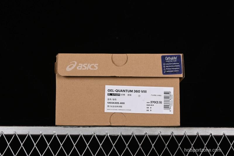 Asics Gel-Quantum 360 VIII Retro Breathable Casual Shoes with 360° GEL Cushioning for Men - 1203A305-400