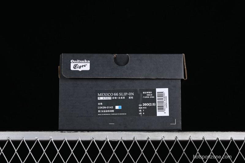 Onitsuka Tiger Mexico 66 Low-Top Canvas Casual Running Shoes - D3K0N-0143