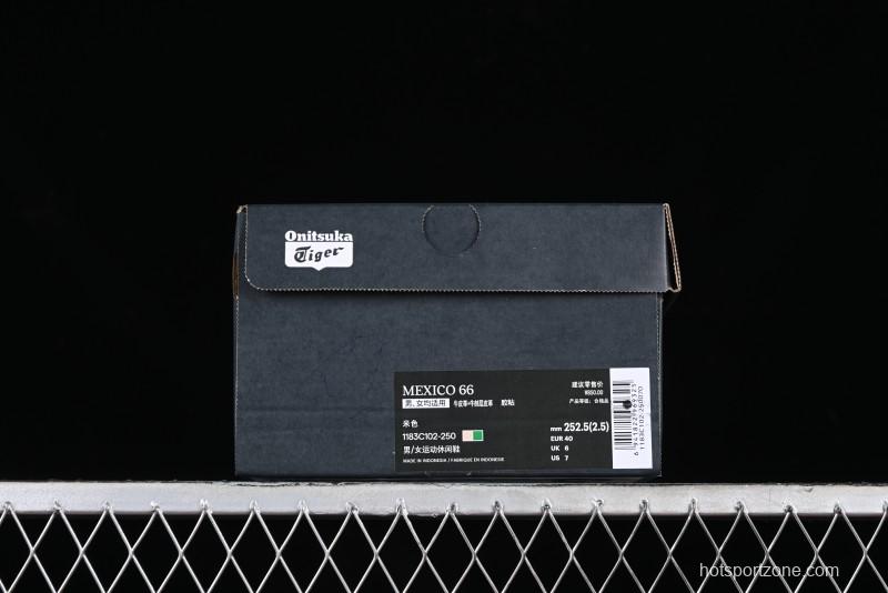 Onitsuka Tiger Mexico 66 Low-Top Leather Running Shoes - 1183C102-250