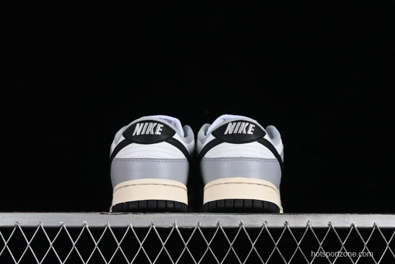 Nike Dunk Low SB Light Smoke Grey White Grey Casual Skate Shoes - DD1503-117