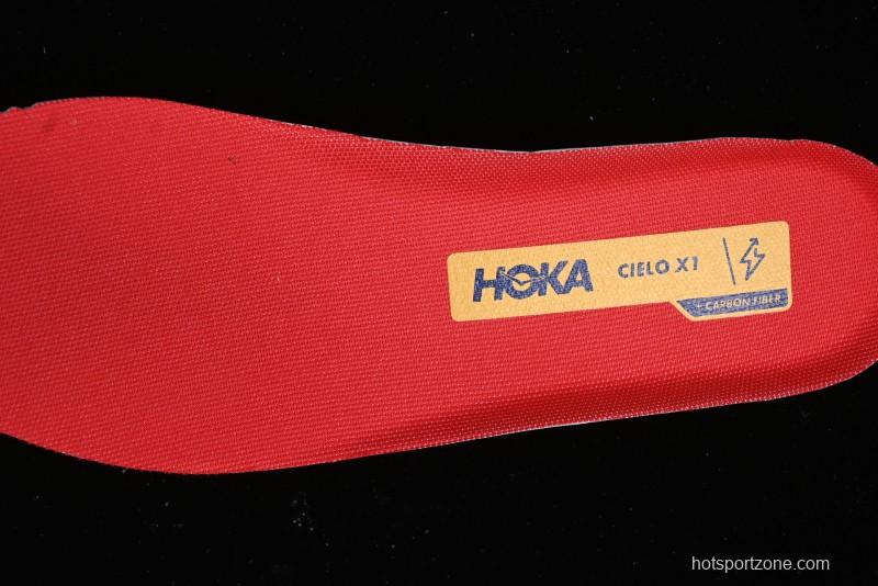 Hoka One One Cielo X1 Professional Racing Cushion Anti-Slip Durable Training Running Shoes - 1147910 CSSL