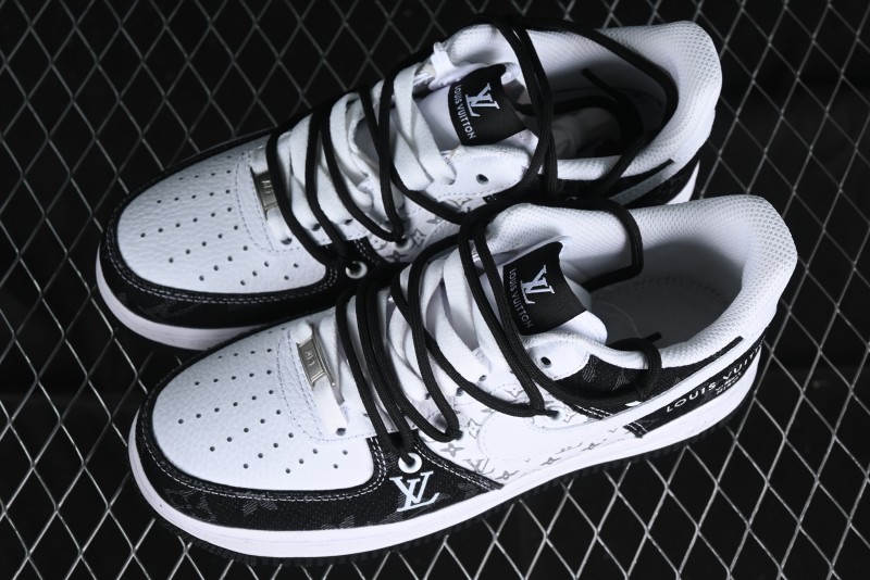Nike Air Force 1 '07 Low Custom Collaboration Casual Sneakers with Strap - ZH0316-022