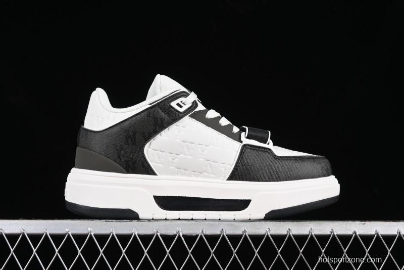 MLB Chunky Liner New York Yankees Lightweight Platform Sneakers with 6cm Height Increase - 3ASXCMM4N50BKS