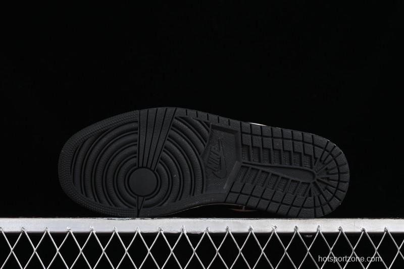 Nike Air Jordan 1 Low LV Collaboration - Black White Panda Custom Culture Casual Sneakers SJ9950-001