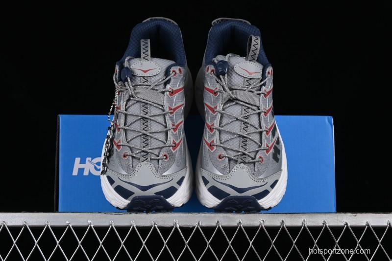 Hoka Mafate Three 2 Ultra-Lightweight Cushioned Trail Running Shoes - 1141572 LOSP