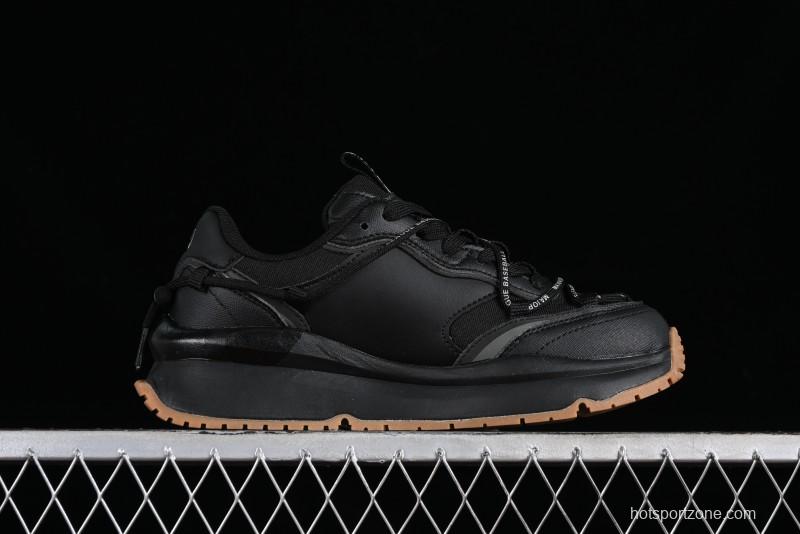 New York Yankees MLB Chunky Runner Lace Lightweight Casual Sneakers - 3ASHCRR3N50BKS