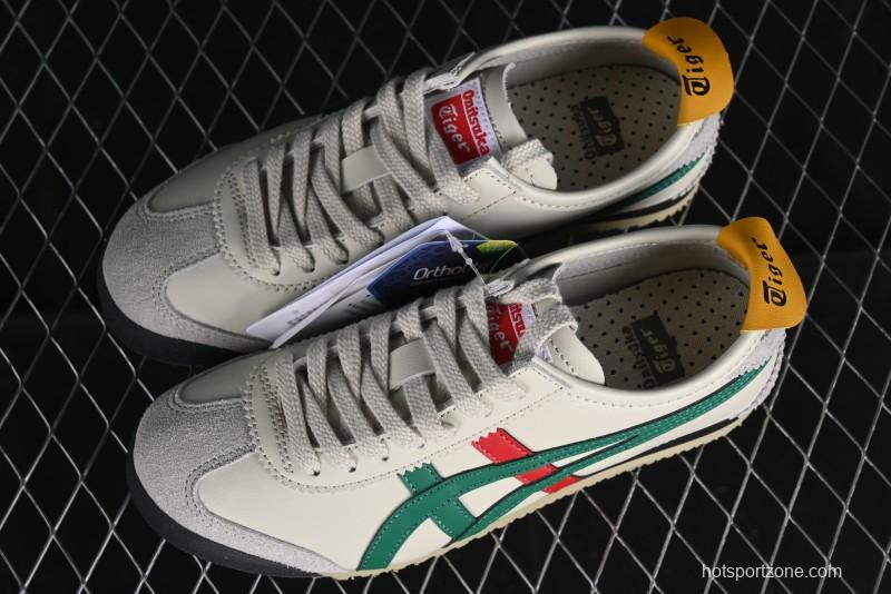 Onitsuka Tiger Mexico 66 Low-Top Leather Running Shoes - 1183C102-201