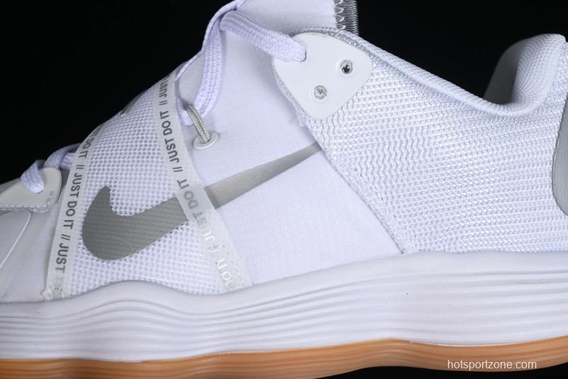 Nike HyperSet Lightweight Low-Top Training Basketball Shoes with React Foam and Flywire - DJ4473-100