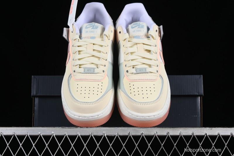 Nike Air Force 1 Shadow Low-Top Sneakers with Lightweight EVA Midsole - DZ1847-105