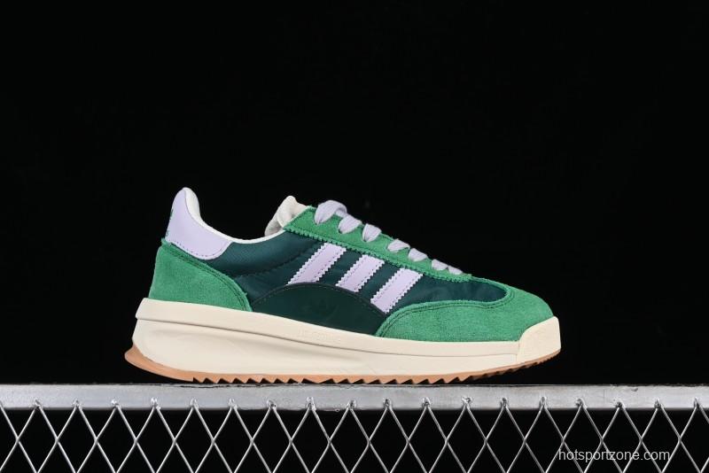 Adidas Originals SL 72 Retro Running Shoes with Ecotex Tongue and EVA Midsole - IH7993