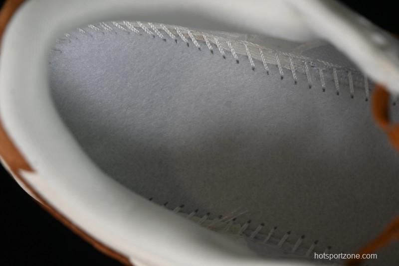 Nike SB Dunk Low Lightning Collaboration - Beige Brown Colorway with Small Brown Swoosh Anniversary High-End Custom Low-Top Casual Skate Shoes - XD1688-031