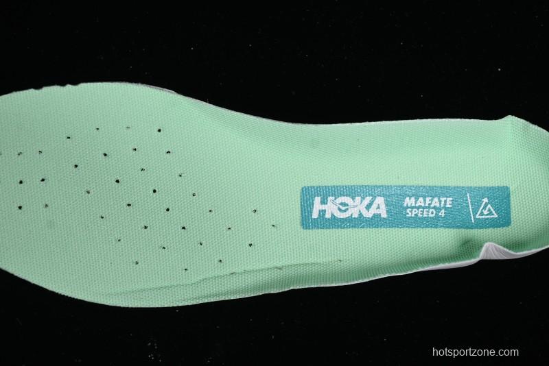 Hoka One One Mafate Speed 4 Low-Cut Professional Trail Running Shoes - 1129930 LGOM