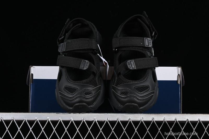 Fila Fusion Unisex Breathable Slip-Resistant Summer Sandals with Cushioned Sole - T12W321401EBK